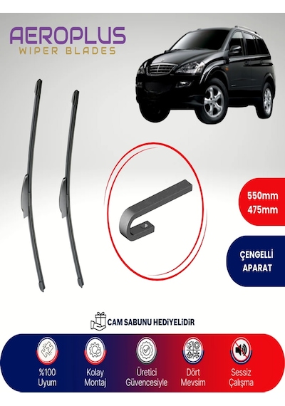 Aeroplus Ssangyong Kyron Muz Silecek Takımı 2006-2012