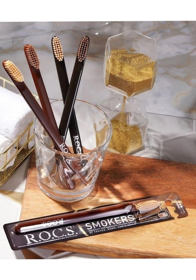Rocs Smokers Orta Sert Yetişkin Diş Fırçası
