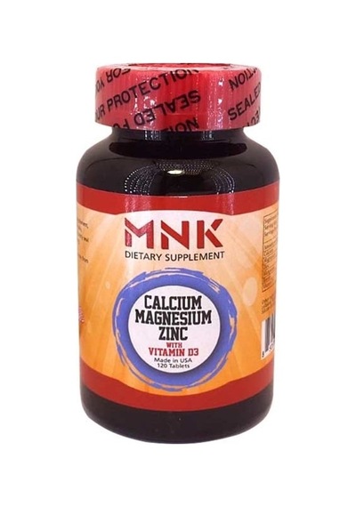 Mnk Calcium Magnesium Zinc Vitamin D 120 Tablet