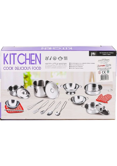 666-b8 Metal Çay Seti -toysan Oyuncak