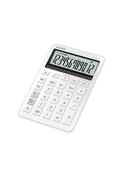 Casio Ms-200dq-we-w-dp Hesap Makinesi Desktop Gri - Siyah