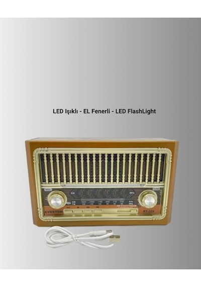 Ahşap Görünümlü Masaüstü Bluetooth Cihaz
