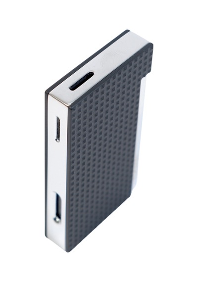 Caseti Tek Torch Perde Alev Siyah Metal Puro Çakmağı