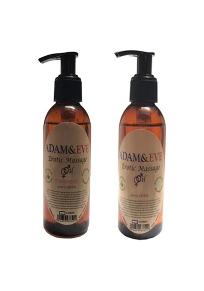Süper Hintohu Rekze Erkeklere Kadınlara Çilek Vanilya Aromalı Yağı Massage Oil 125ml