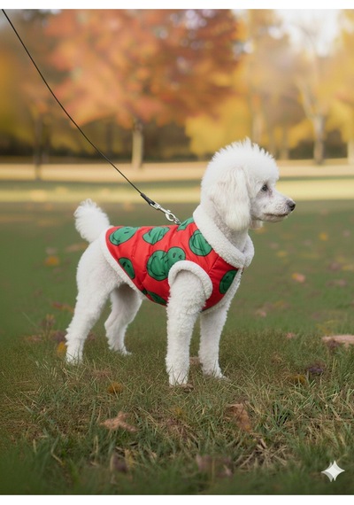 Kedi - Köpek Kışlık İçi Peluş Şişme Yelek - Mont - Kıyafet -sweat