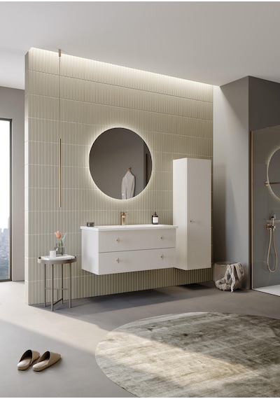 Orka Milazzo 100 Cm Callisto Banyo Dolabı Takımı Ve Boy Dolabı Beyaz Orka Milazzo 100 Cm Callisto Banyo Dolabı Takımı Ve Boy Dolabı Beyaz
