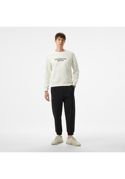 Anta Sports Club Erkek Beyaz Sweatshirt 852518710 BEYAZ