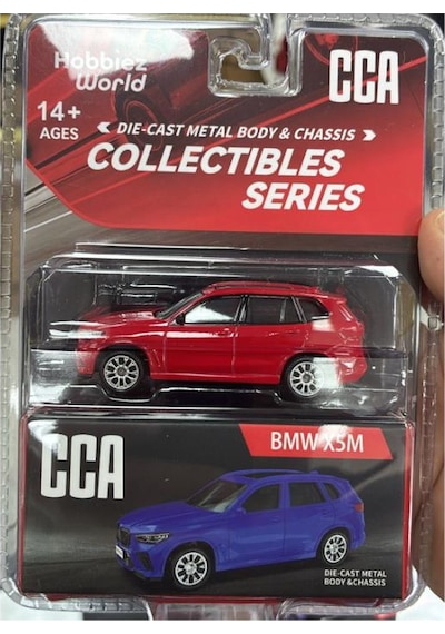 Cca Collectibles Series Bmw X5 M Kırmızı 1/64 Model Araba