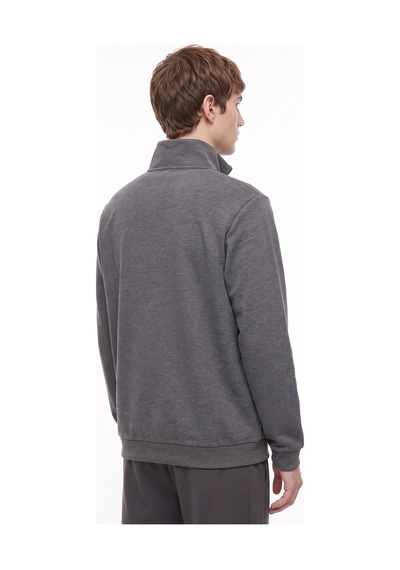 Jeep Antrasit Erkek Dik Relaxed Sweatshirt J5wm-swt7222 Antrasit Melanj