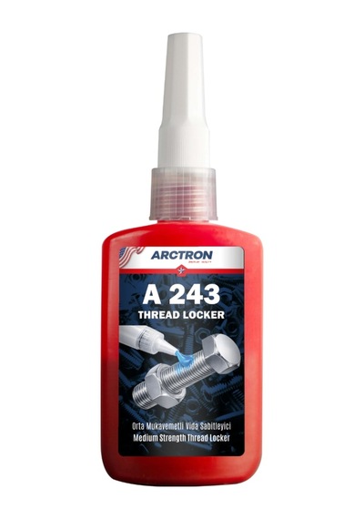 Arctron A243 Orta Mukavemet Civata Sabitleyici - 250 Ml