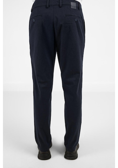 İmza Lacivert Yan Cep Düz Paça Pamuklu Comfort Fit Chino Casual Pantolon 1003255159 Lacivert