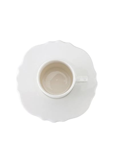 Porland Tide Alumilite 2 Kişilik Kahve Takımı 80cc Beyaz