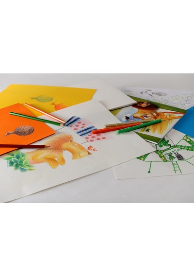Canson 400015583 Hobi, Çizim Kağıdı, A4, Beyaz