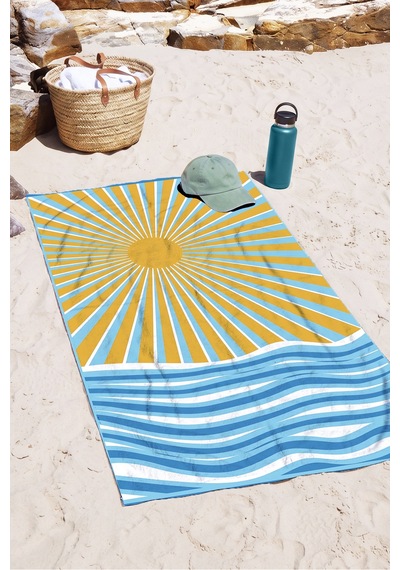 Güneş Deniz Temalı Modern Plaj Havlusu-marine Sarı Mavi Çizgili Havuz Hızlı Kuruyan Mikrofiber Havlu Yağmur Şeftali Güneş Deniz Temalı Modern Plaj Havlusu-marine Sarı Mavi Çizgili Havuz Hızlı Kuruyan Mikrofiber Havlu Yağmur Şeftali