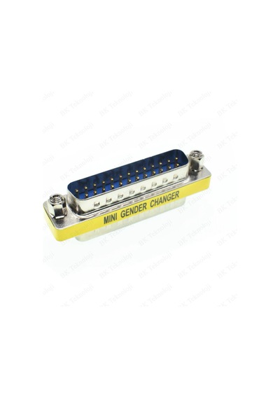 DB25 Erkek - DB25 Erkek Cinsiyet Değiştirici Adaptör