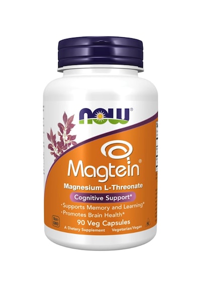 Now Magtein Magnezyum L-threonate 90 Veg Capsules Usa Menşei...