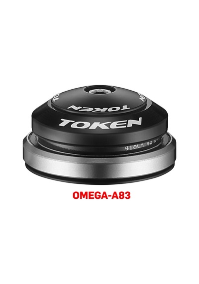 Token Omega A83r Drop İn 1.1/8" & 1.5" Adaptörlü Furç Siyah