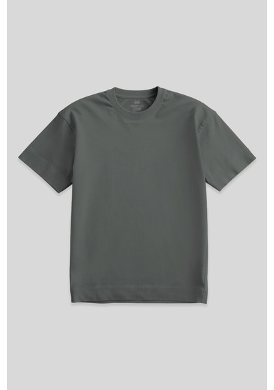 Tommy Life Çağla Basic Kısa Kol O Yaka Büyük Beden Erkek T-shirt - 88072 Çağla Yeşili