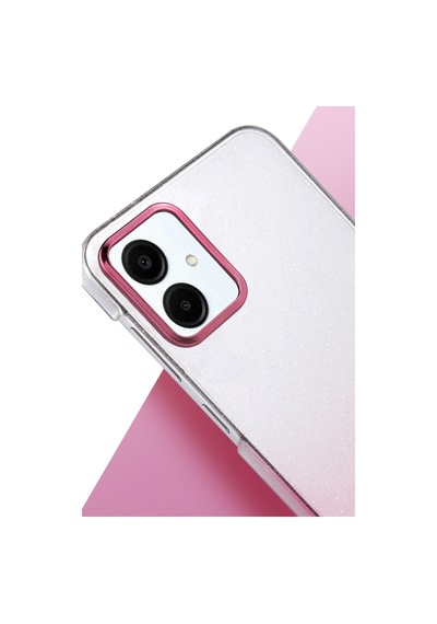 Galaxy Uyumlu A06 Glossy Kapak - Mor Düz Renkli