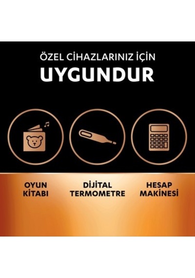 10'lu Lr44 Özel Alkalin Pil Paket