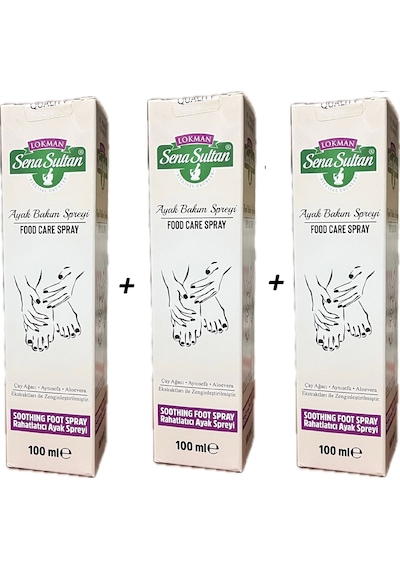 Sena Sultan Ayak Bakım Spreyi 3 x 100 ML