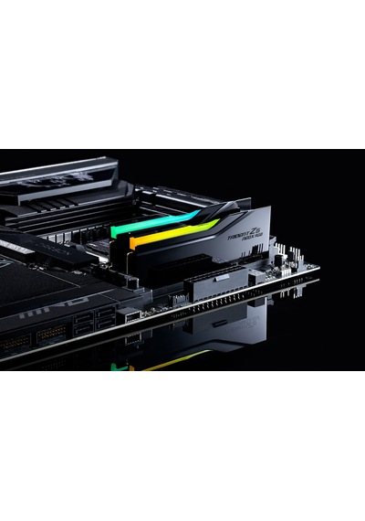 Gskıll Tz5 Neo X Rgb Siyah Ddr5-6000mhz Cl36 32gb 2x16gb Dual 36-36-36-76 1.35v Amd Expo Ull/expo Teknoloj