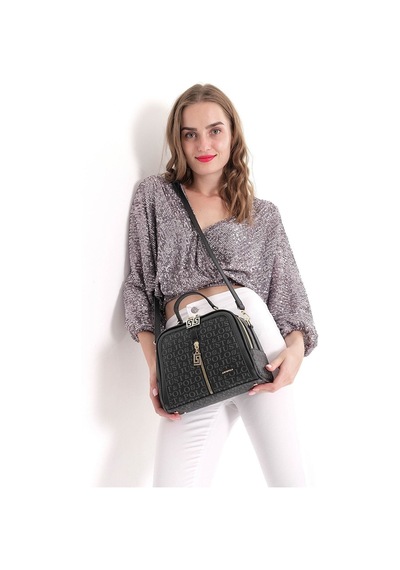 Just Polo Ayarlanabilir Askılı Kadın El Ve Omuz Çantası 2057mh Siyah 39492928