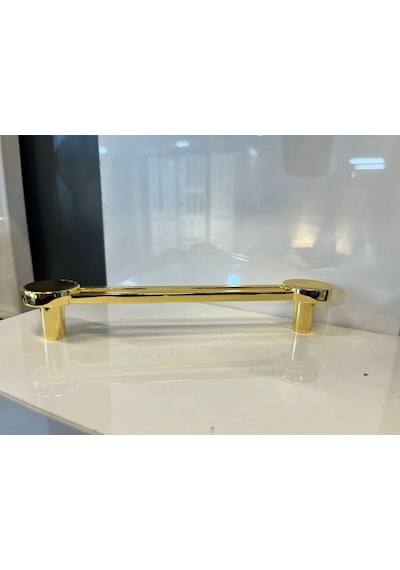 Benna Metal Kulp 128mm Altın Dolap Kapak Modern Çekmece Mobilya Tv Ünite Komidin Vestiyer Altın