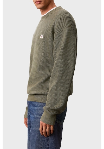 Calvin Klein Pamuklu Relaxed Fit Waffle Kazak Lv04rd313gldy Erkek Kazak Lv04rd313g Ldy Haki Calvin Klein Pamuklu Relaxed Fit Waffle Kazak Lv04rd313gldy Erkek Kazak Lv04rd313g Ldy Haki