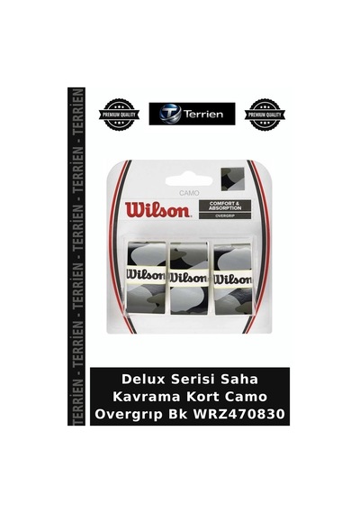 Premium Camo Overgrıp Bk Wrz470830 Kavram Aktif Tutanak Siyah