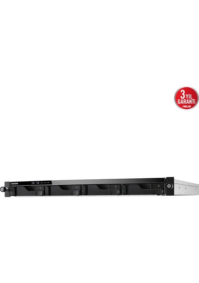 Asustor AS6504RS Intel C3538 4 Disk Yuvası 80 TB NAS Depolama Ünitesi