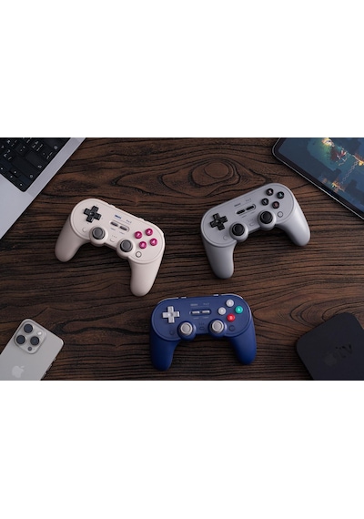 8bitdo Pro 3 Tmr Joystick Hall Effect Triggers Kablosuz Oyun Kolu Switch ,pc,macos,android