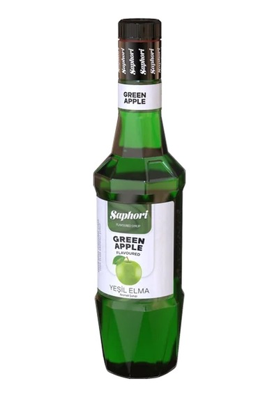 Saphori Yeşil Elma Aromalı Kokteyl Şurubu 700 Ml