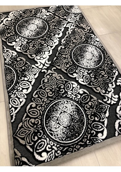 Kaşmir Halı Jade 121X200 Je Z009-02 Gri Siyah Halı !