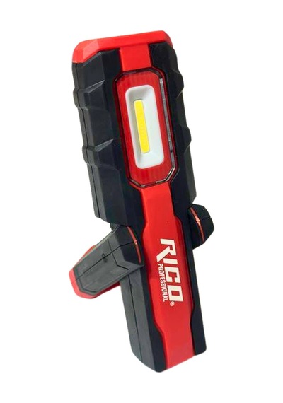 Rico 013-rc0044 Şarjlı Led Lamba 400 Lümen Siyah - Kırmızı