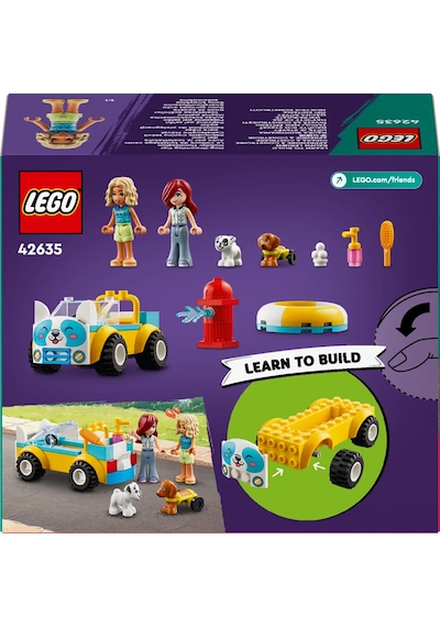LEGO® Friends Köpek Kuaförü Arabası 42635 - 4 Yaş & Üzeri Çocuklar için Yaratıcı Oyuncak Yapım Seti (60 Parça)