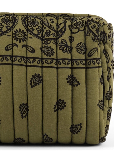 Şal Desen Kozmetik Çantası S26cnt009 Us26cnt00950 Yeşil