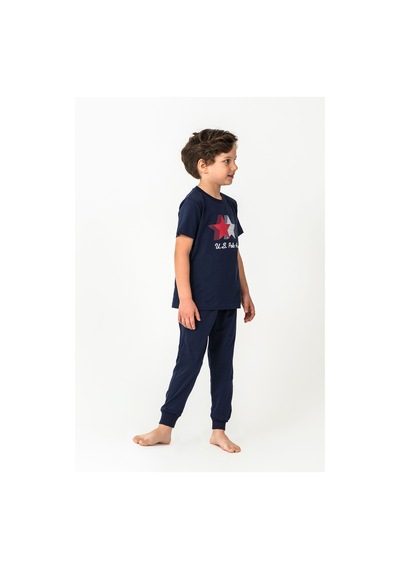 U.S. Polo Assn. U.s. Polo Assn. Erkek Çocuk Lacivert Pijama Takım Us2441-c-v1