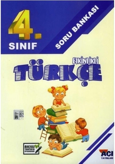 Açı Yayınları 4. Sınıf Türkçe Etkinlikli Soru Bankası