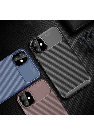 Apple Uyumlu iPhone 11 Kılıf Zore Negro Silikon Kapak Siyah