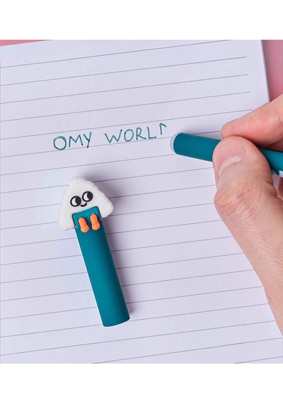 Omy Pen Buddies Silinebilir Kalem- Yuki Çok Renkli