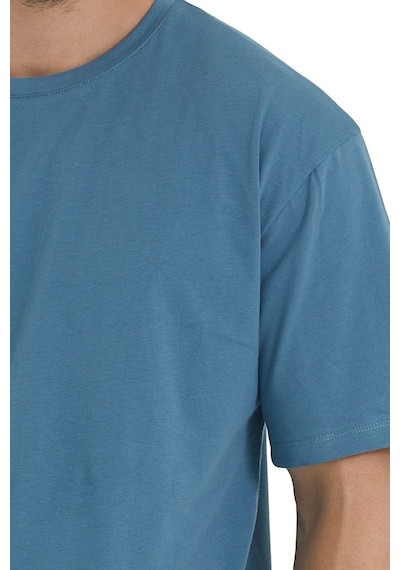 Erkek Basic Oversize Bisiklet Yaka %100 Pamuk Kısa Kol T-Shirt