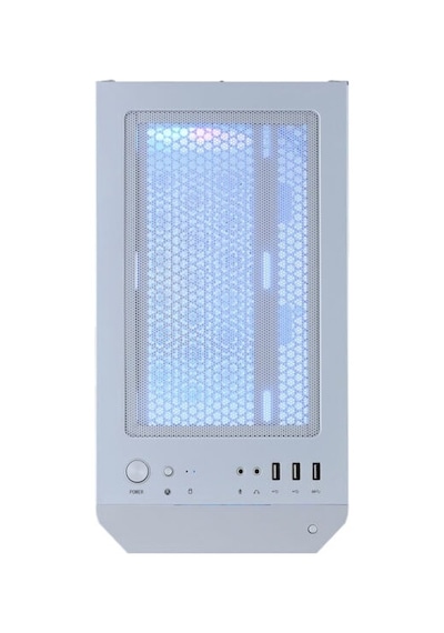 Msı Mag Forge M100r White Tempered Glass Usb 3.2 Matx Mid Tower Kasa