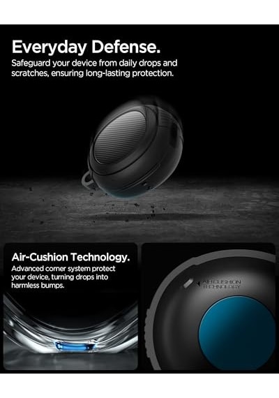 Audio Tws S10 Kulaklık Kılıfı Ekstra Dayanıklı Kılıf Rugged Armor Hava Kanalı Teknolojisi Askeri Sınıf Kor