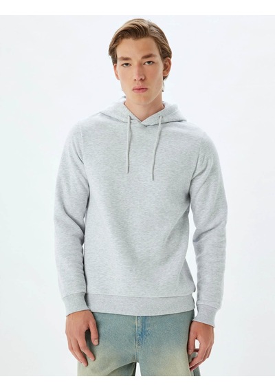 Koton Erkek Sweatshirt Gri 5wam70001mk 25ky59000107 Y5906 Gri