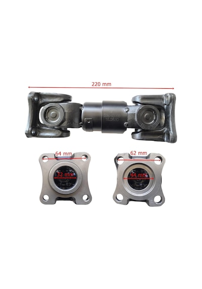 Cf Moto Atv Cf Arka Şaft 500-550Cc