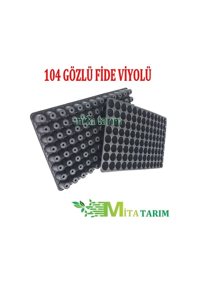 Fidelik Viyol, 104 Gözlü, 90 Adet, Fide Viyolü, Viyol (394307455)