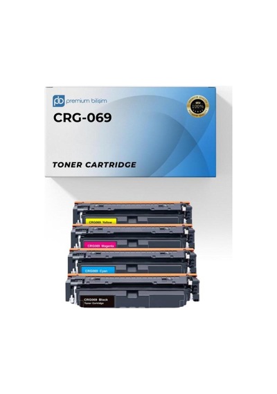 Crg-069 Çipsiz  Uyumlu Toner Seti - Mf752cdw/mf754cdw/lbp673cdw