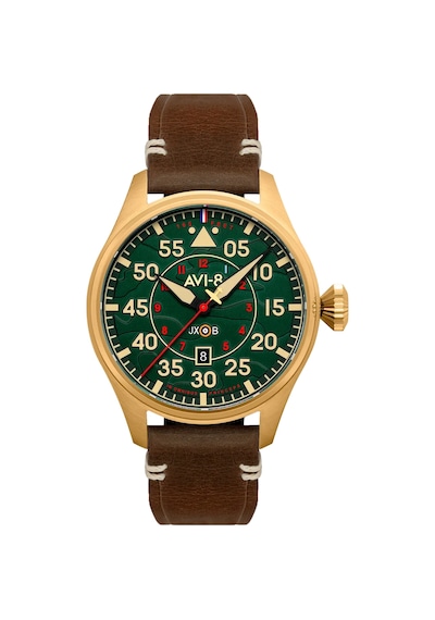 Avı-8 Hawker Hurricane Clowes Av-4097-04 Otomatik Erkek Kol Saati Altın
