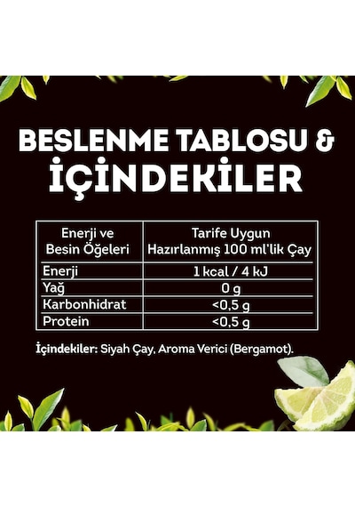 Lipton Early Grey Çay 1000 Gr X 4 Adet